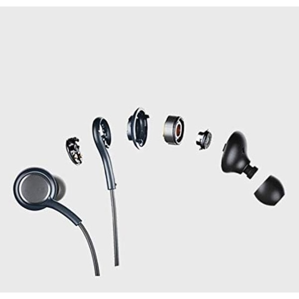 IC In-ear-headset med tråd med mikrofon Brusreducerande Heavy Bass Gaming Headset $ Trådbundet in-ear brusreducerande headset