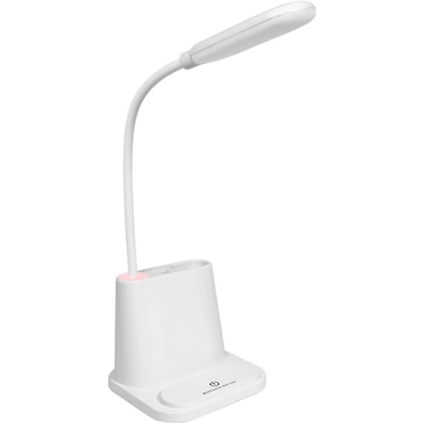 USB laddningsbord nattlampa, kreativ LED-bordslampa, ögonskydd
