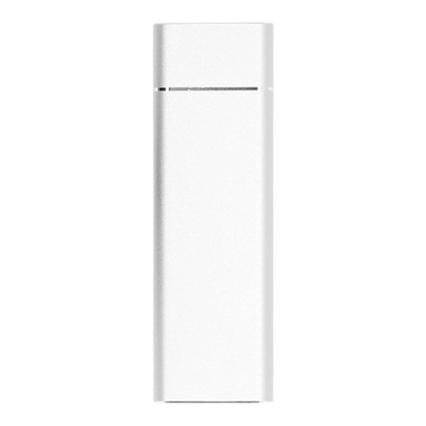 USB C SSD-kabinett M.2 NGFF Höghastighetsöverföring USB3.0 5Gbps USB 3.1 10Gbps Typ C metall SSD-kabinett för dator Silver