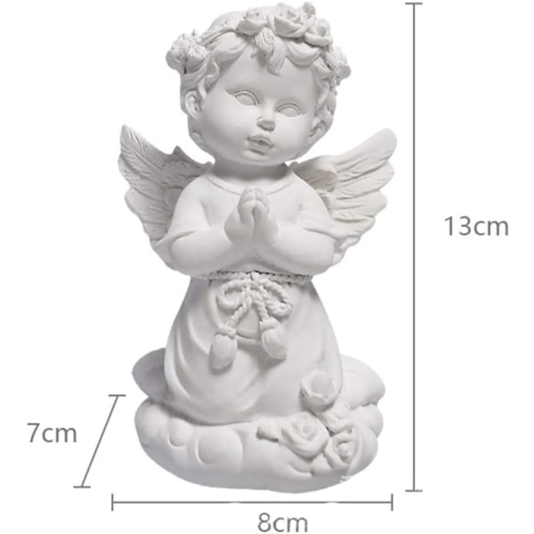 Dekorative englestatuer og statuer Resin Angel Wings Statue