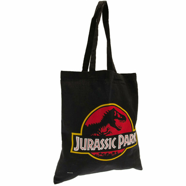 Jurassic Park Canvas Tote Bag One Size Sort/Rød One Size