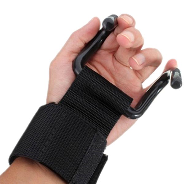 2-pack Viktlyftningskrokar, Stålviktlyftningskrokar med Halkfritt Grepp-XF3-