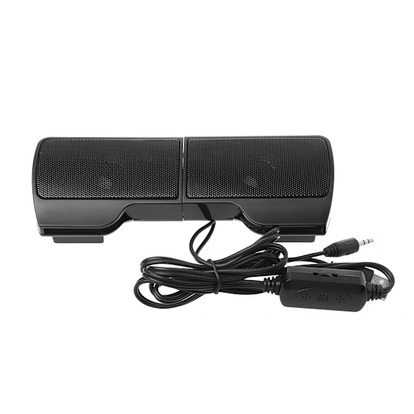 Trådlösa Mini USB-drivna Högtalare för Laptop PC MP3-anslutning Multimedia Högtalare Justerbar Volym Minihögtalare