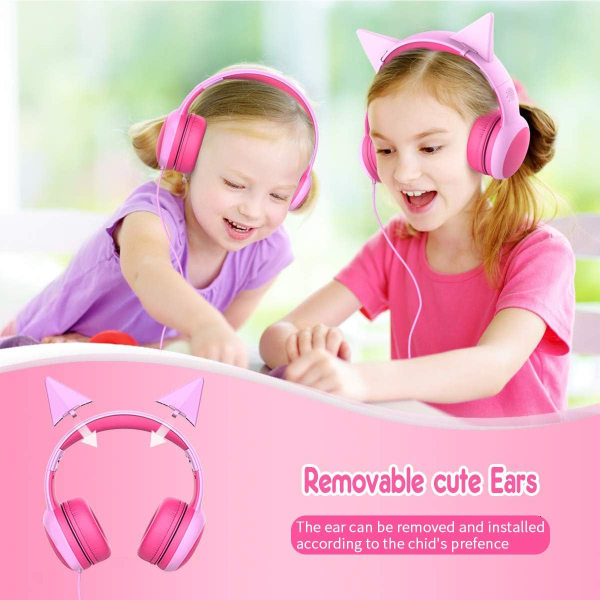 Lasten langalliset kuulokkeet, taitettavat kuulokkeet lapsille
