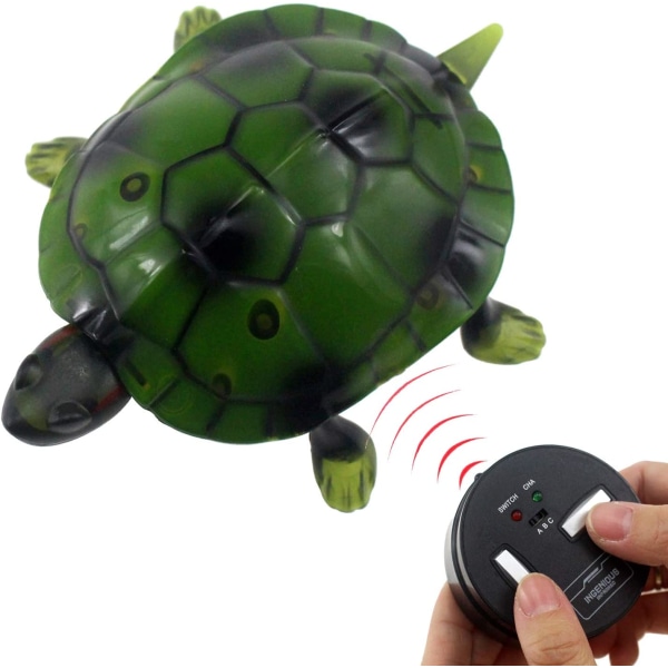 RC Skildpadde IR Fjernbetjening Skildpadde Crawl Fake Electric Animal