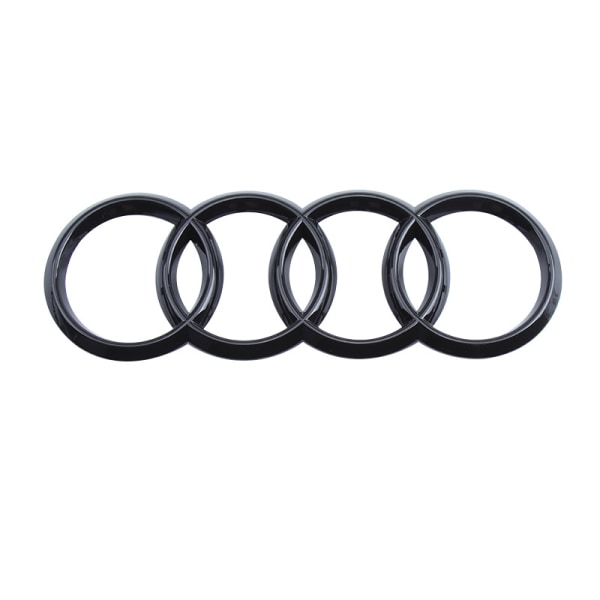 Ringemerker som er kompatible for Audi front- og bakgitter i glans