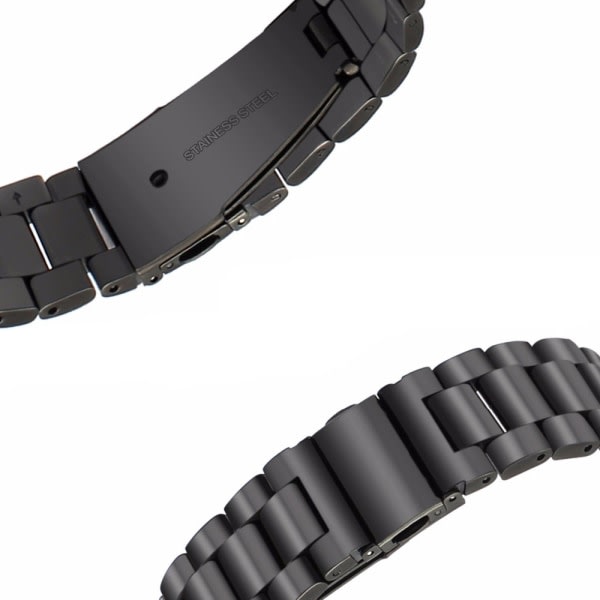 20 mm Samsung Gear S2 Classic watch 20 mm svart rost