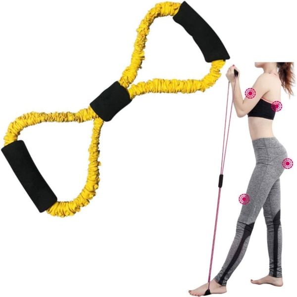 Figur 8 Resistance Band Ultra Toner Heavy Duty Workout Tube