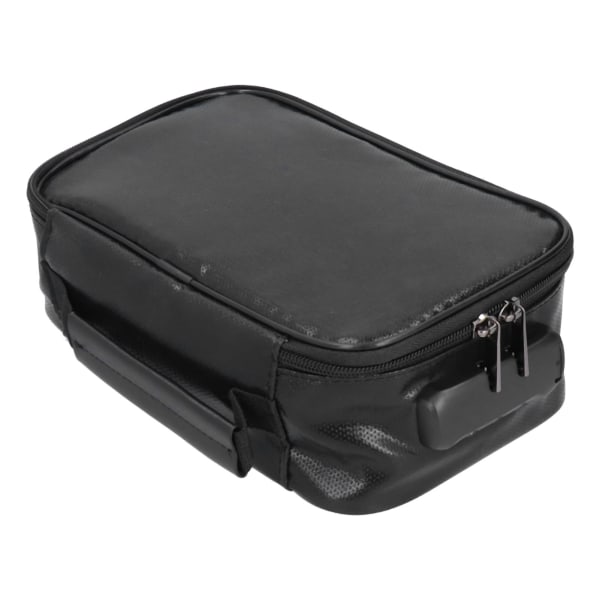 Brandsäker dokumentväska med lås Portabel liten brandsäker dokumentväska for hemmakontor TravelBlack