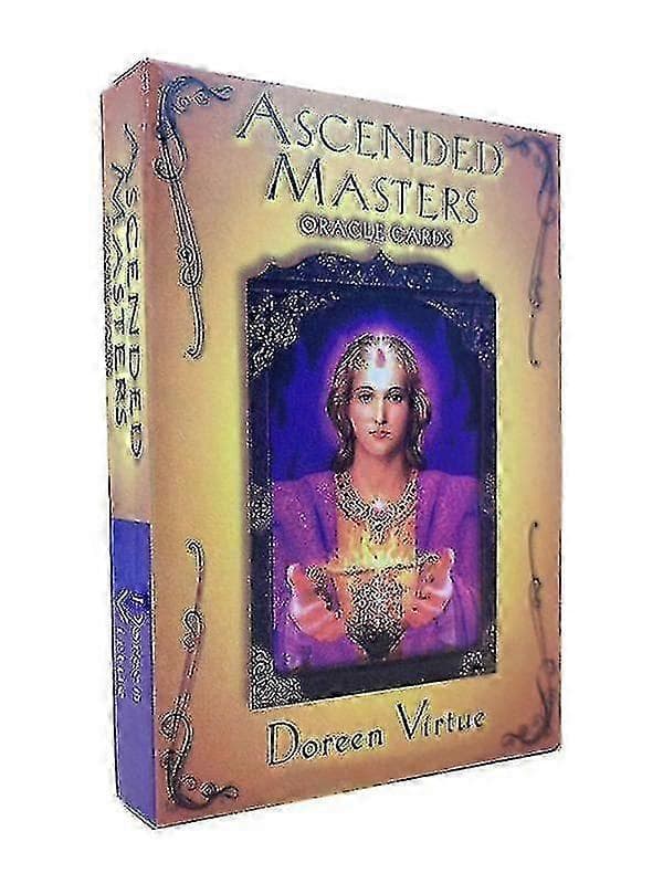 Doreen Virtue Ascended Masters Oracle Cards For Beginners As Well As Those With Experience In Divination Cards New Arrival-FF-