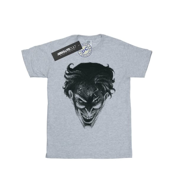 DC Comics Miesten Joker Spot Face T-paita 3XL Urheilunharmaa 3XL