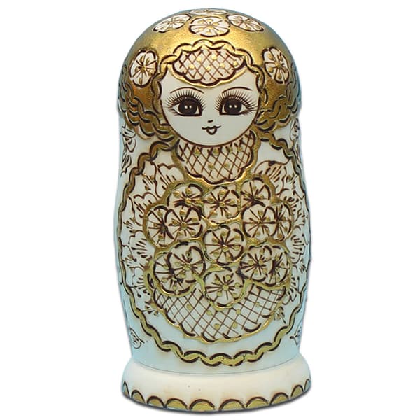 Maximal storlek: 20 cm * 10 cm 10 st Ryska Nesting Dolls Matryoshka h-FF-