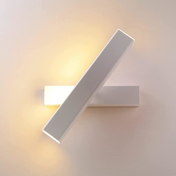 12W LED-seinävalaisin Valkoinen Lamppu Creative Design sisävalo