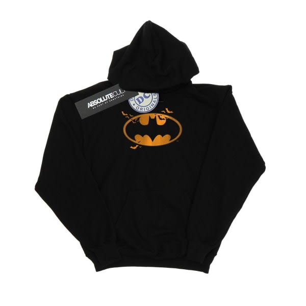 DC Comics Boys Batman Halloween Logo -huppari 5-6 vuotta Musta 5-6 vuotta