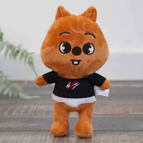 1 st 20 cm Stray Kids Skzoo Plysch Doll Toy Tecknad Anime Doll Felix Chan Hyunjin Fans, Han Quokka