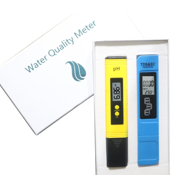 Vandtestsæt - Digital pH og TDS Meter Combo#4