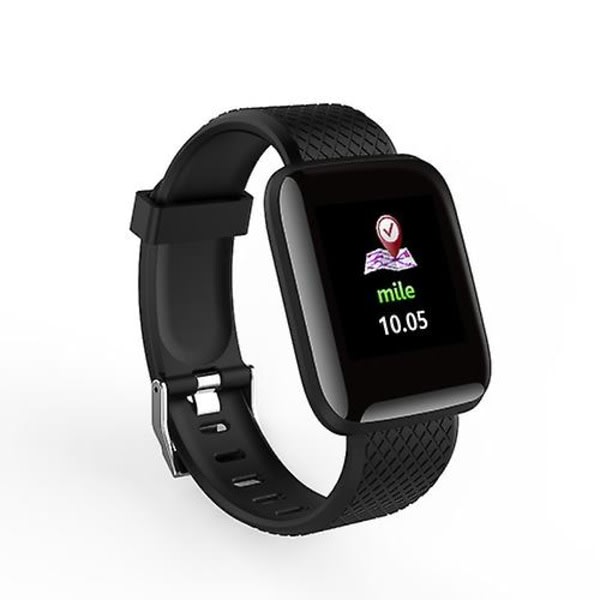 Alg Smart Watch Puls Sömnövervakning aktivitet Smart Watch (silver)