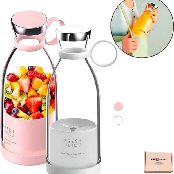 Blender To Go Bärbar Miniblandare Vit White