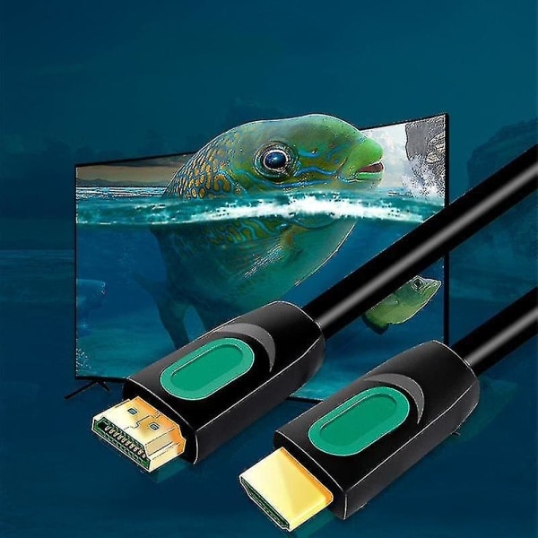 1,5 m HDMI-kabel 2.0 Version 4k 1080p 3d Gold Plating Interface Hdmi til HDMI-kabel til PS4 Xbox Proje