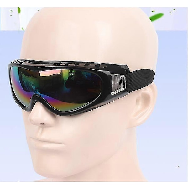 Motorcykel Overgoggles, Motorcykelglasögon för Glasögonbärare, Anti-imma, Säkerhetsglas av Plast Enligt Motorcykelglasögon-Excellence-XF6-