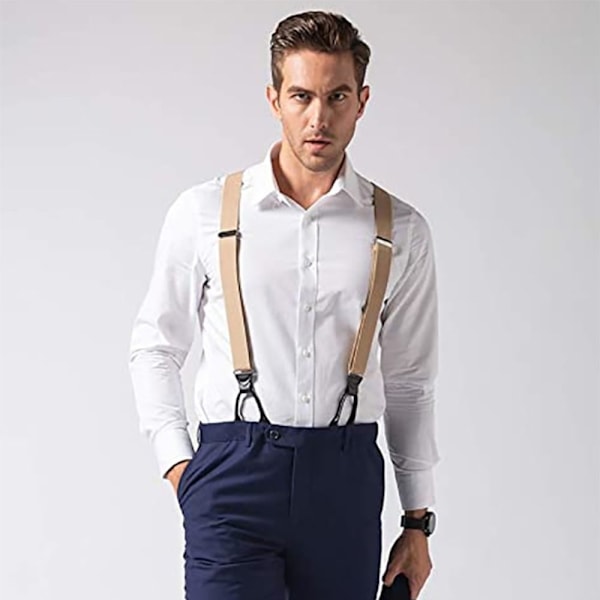 Suspenders Elastiske Suspenders GRØN - høj kvalitet Green