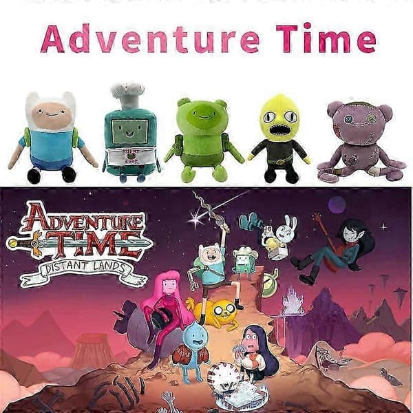 Adventure Time -pehmolelu, pehmeä täytetty nukke, lahja lapsille E