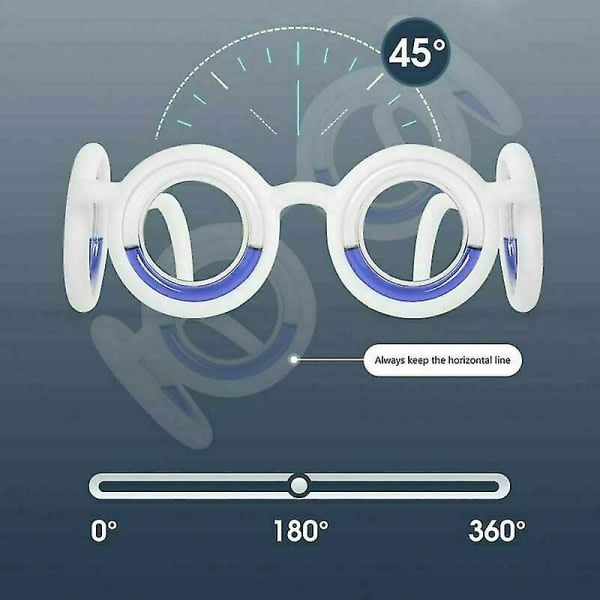 Anti reisesyke briller Anti svimmelhet mot kvalme Sjøsyke briller