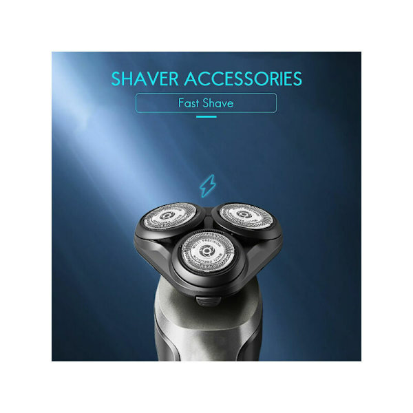 Set med 3 SH50-huvuden för Philips Norelco Series 5000 rakapparat - MSBD-XF4-