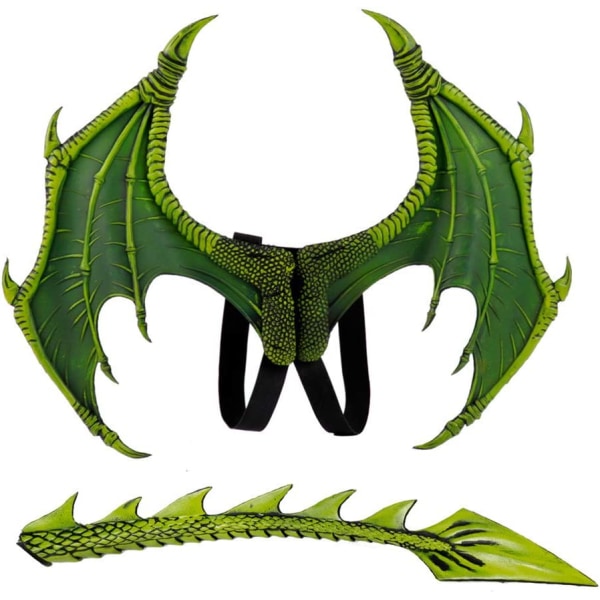 1Sett Barn Fantasy Dragon Wings Kostyme Halloween Dinosaur