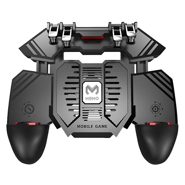 Memo Ak77 Spel Trigger Telefonkylare Fläkt Spelkontroll Pubg Kontroll Med Fläkt Pubg Mobile Trigger