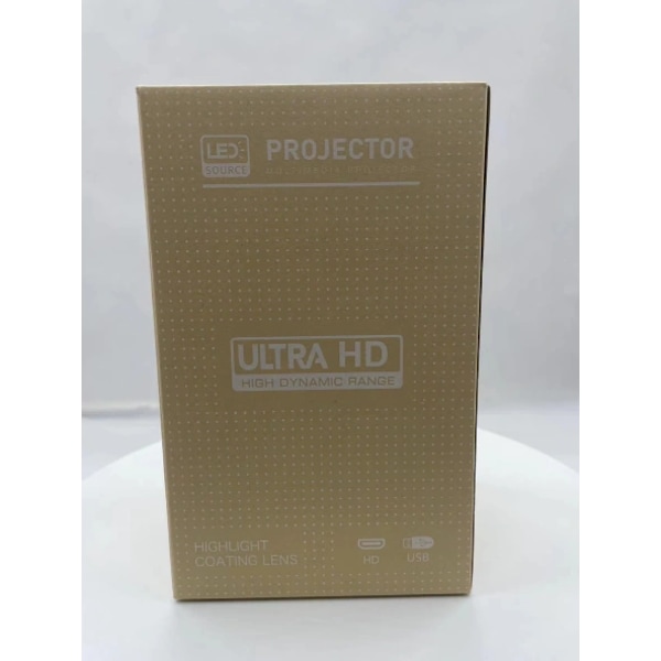 4K Android 11 Projektor Dual Wifi6 200 Bt5.0 1080p 1280*720p Vit