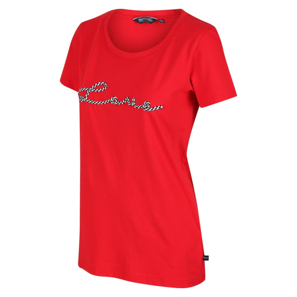 Regatta dame/dame Filandra VI Love T-Shirt 8 UK True Red 8 UK