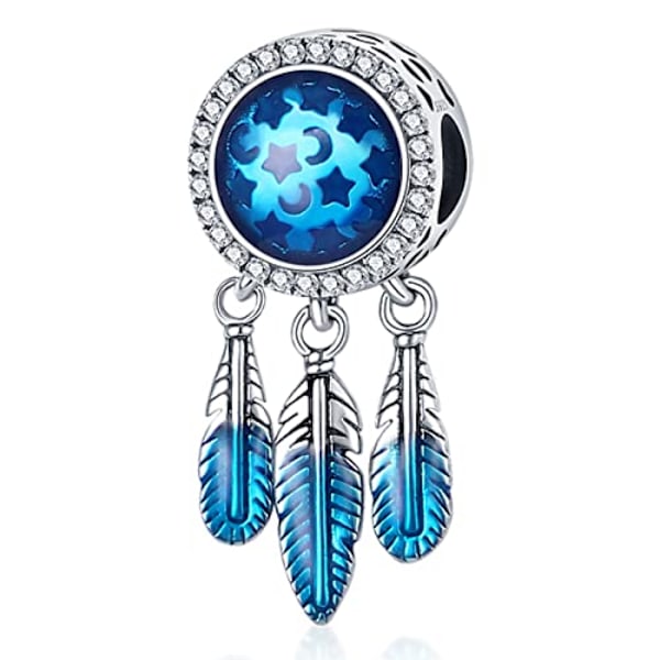 AVEKI 925 Sterling Sølv Berlock til Pandora Armbånd Evil E