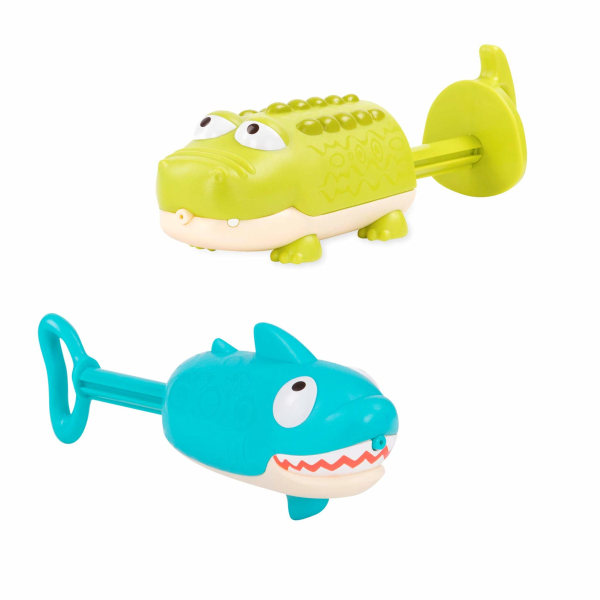 Splishin' Splash Animal Water Squirts Duo-pakke – sommer- og vannleker for barn 18 m+ (2-pakning)