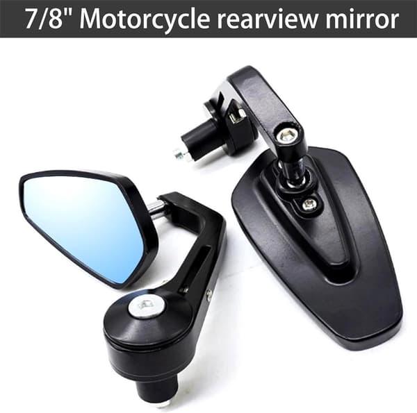 Motorcykelspeglar Universal Scooter Styrspegel 2 Delar