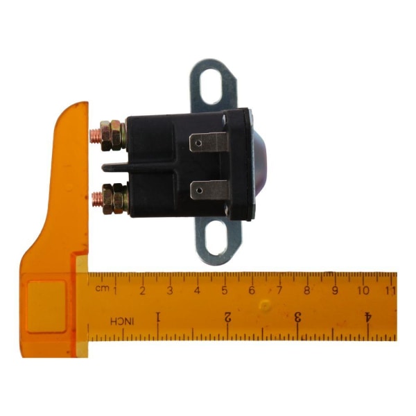 1. Gräsklipparens startrelä Solenoid kompatibel