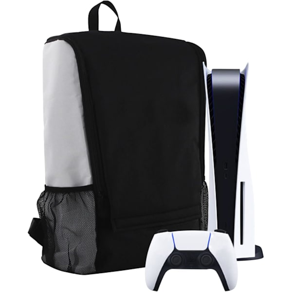 Reiseveske for PS5, håndveske, ryggsekk for Ps5-konsoll, beskyttende luksuriøs veske, håndveske for Ps5-sett, multifunksjonell reiseveske, en størrelse A