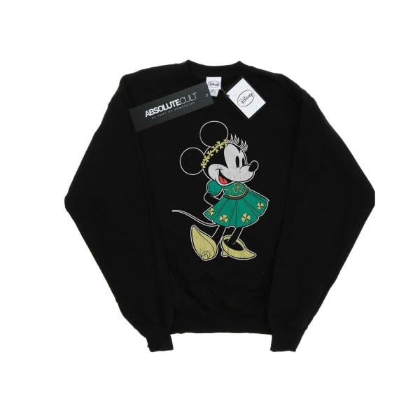 Disney Girls Minnie Mouse St Patrick´s Day Costume Sweatshirt 1 Sort 12-13 år