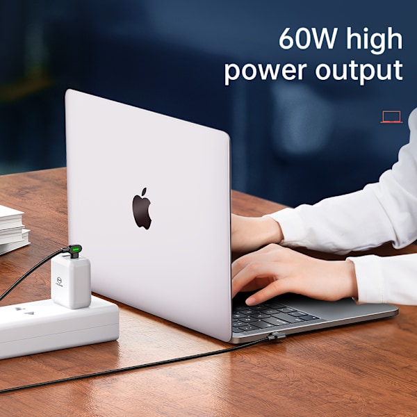 McDodo CA-8080 USB-C til USB-C kabel, 60W, 3A, 1.5m