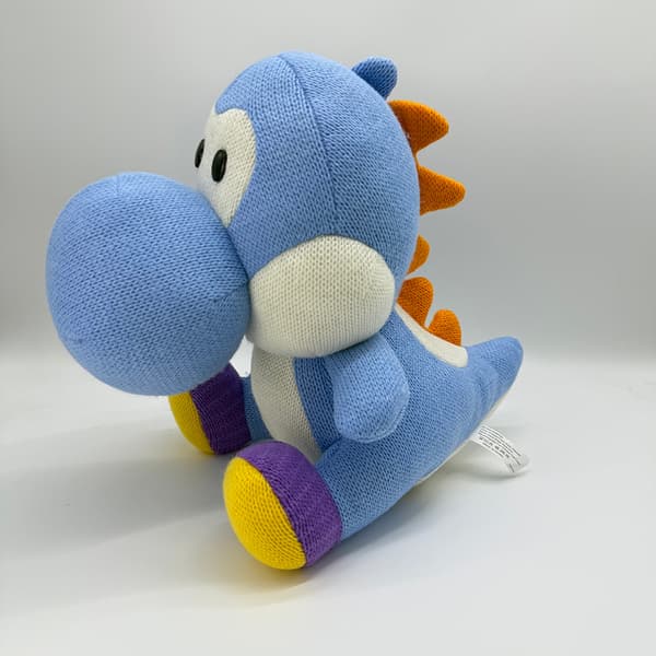 Super Mario Vihreä OYO Dinosaurus Pehmolelu Nukke Blue Yoshi 24cm