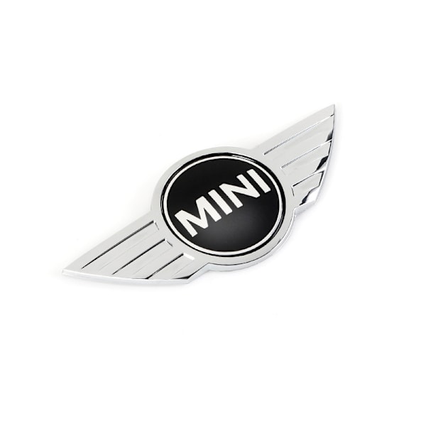 MINI Logotypmärke Bakre Baklucka Däcklock Emblem Krom Huvudetikett F-XF4-