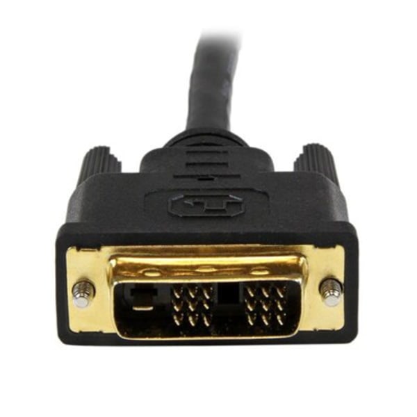 HDMI - DVI-D kaapeli 1,5 m, Single-link, kulta, uros 18+1 musta 150 cm black 150