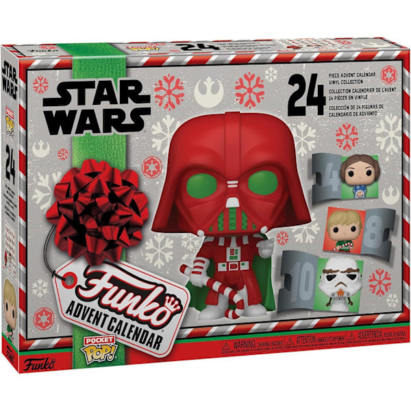 Funko Pop! Adventskalender: Star Wars - Holiday, Flerfarget, One Size