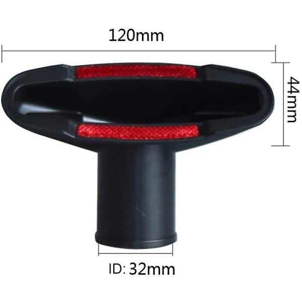 SQBB 7-i-1 dammsugarmunstycke, smal dammsugare, trappverktygssats 32 mm 35 mm, hållbar och pålitlig