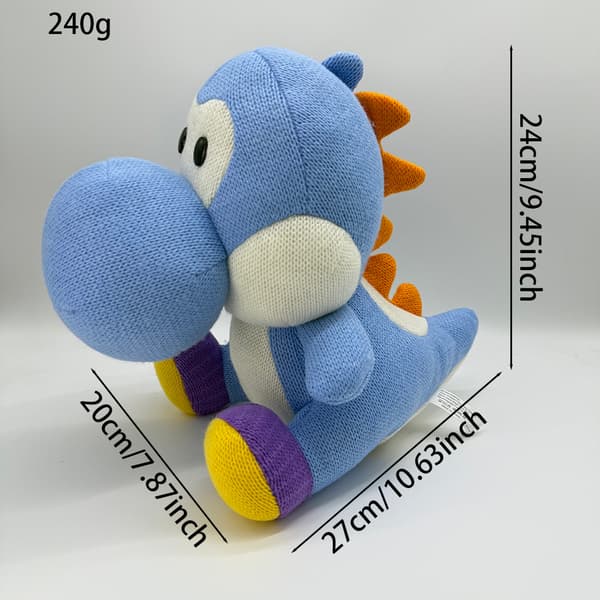 Super Mario Vihreä OYO Dinosaurus Pehmolelu Nukke Pink Yoshi 24cm