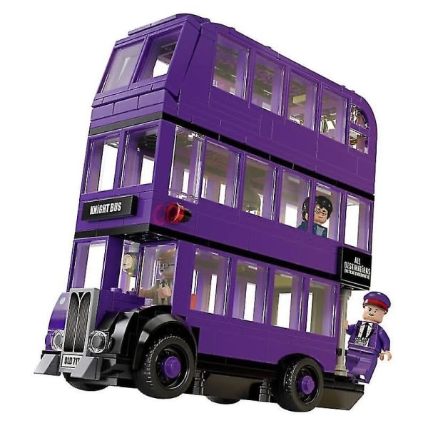 Cavalier Bussmodell byggklossar med magic film actionfigurer Brick Set Leksaker för barn Pojkar Flickor