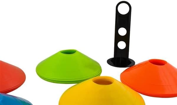 50-Pack - Marking Cones / Training Cones - Cones Training multifärg multicolor