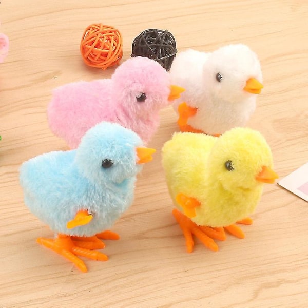 Wind Up Chicken Clockwork Toy Easter Egg Jumping Toys 3.15 x 2.36 inch
