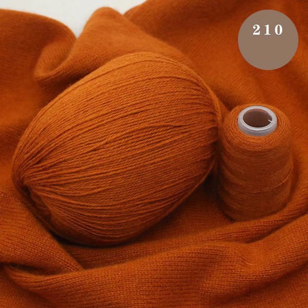 Mongolsk kashmirgarn sæt til håndlavede håndværk Bolscarf Wool 50 Plus 20 G/lot 10