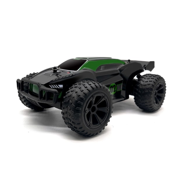 2,4 GHz høyhastighets Rc-biler med oppladbart batteri (grønn)